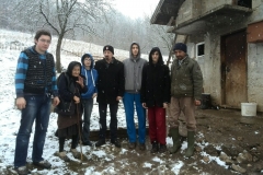 Подијељена помоћ у добротворној акцији „Будимо људи“, о Божићу 2015. љ.Г.