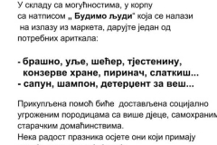 Добротворна Васкршња акција „Будимо људи“, 2019. љ.Г. Добротворна Васкршња акција „Будимо људи“, 2019. љ.Г.