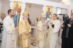 Освећење храма Светих апостола Петра и Павла у Кућанцима