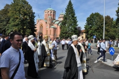Освештани темељи српско-руског храма и духовно-културног центра