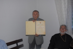 Уручена Повеља „Србски родољуб“ проф. др Рајку Долечеку