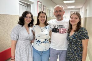 Добровољни даваоци крви током Видовданске акције у Заводу за трансфузијску медицину Бања Лука
